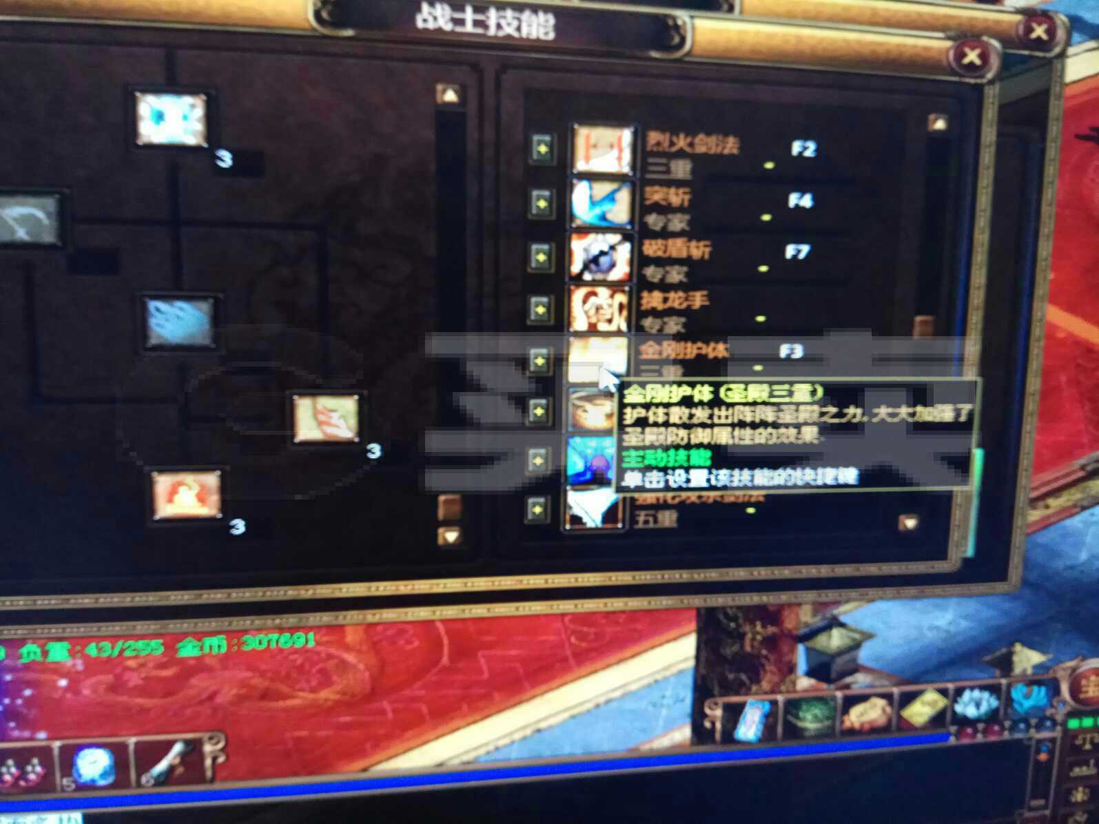 g买卖[战士71级]炎龙战盾45级 炎龙战魂背饰8级